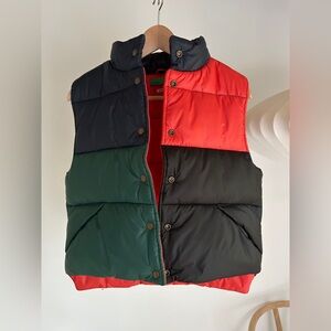 Clare V Colorblock Puffer Vest